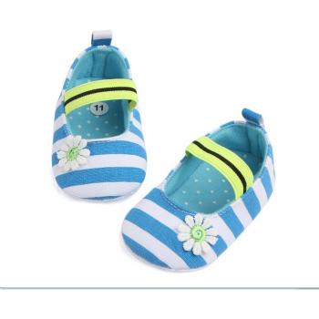 Blickfang Baby 0-18M – Lässige Krippe & Striped Footwear