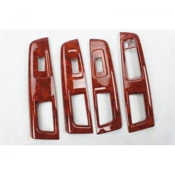 Adornos de elevador de puerta interior para Subaru Forester, 4 piezas, ABS