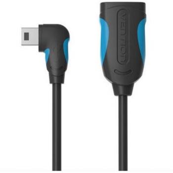 Cable Adaptador OTG Mini USB 90°