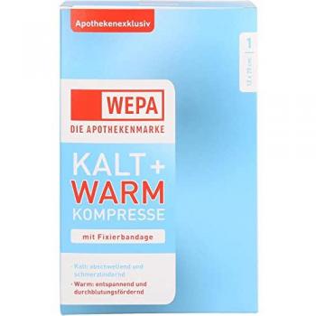 Kalt-Warm Kompresse 12 x 29 cm mit Fixierband, 1 Stück