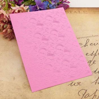 Cloud Design Embossing Folder for Scrapbooking