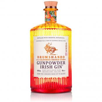 Drumshanbo Gunpowder Irish Gin mit kalifornischer Orange Citrus 43% 0,7L
