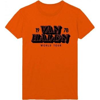 Camicia a maniche lunghe Van Halen World Tour '78
