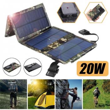 Placa Solar 20W Impermeable