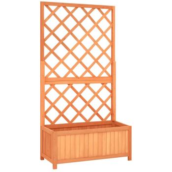 Jardinière Extérieure en Bois Marron
