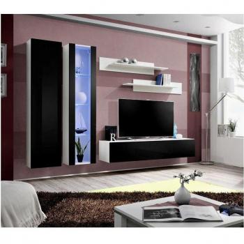Ensemble meuble TV mural Fly IV