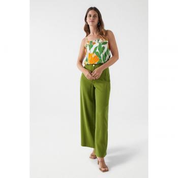 Pantaloni Palazzo Verde Salsa Jeans