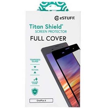 ESTUFF Transparent Full Cover Screen Protector for OnePlus 6