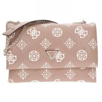 Bandolera Guess Deesa Logo Taupe