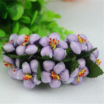 Peach Blossom Silk Rose Bundle – 10 Pieces