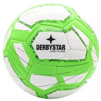 XTREM Toys and Sports Derbystar STREET SOCCER Fußball Größe 5, WEISS/GRÜN