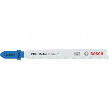 Bosch Accesorios T121AFC: Paquete de 25 hojas de sierra de calar, 92 mm, uso profesional en acero