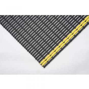 EHA Rutschmatte, rutschhemmend, schwarz-gelb, 800 mm Breite