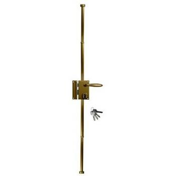 Cerradura de 3 Puntos Astral Tirador Recto Oro