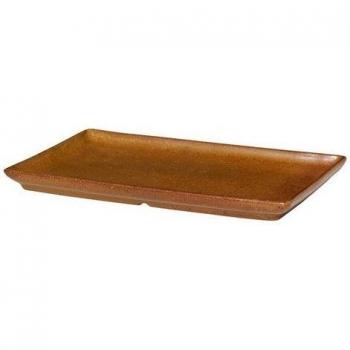 Assiette Caramel Eli 17,6x20 cm