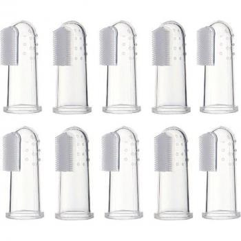 Brosse à dents silicone flexible pour tout-petits