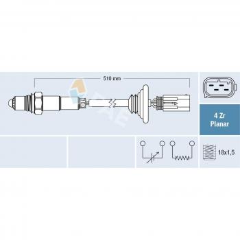 Sonde de diagnostic FAE 77428