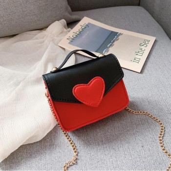 Heart-Shaped Mini Handbag for Kids