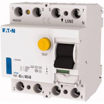 EATON PXF-63/4/003-B FI-Schutzschalter allstromsensitiver FI B 4polig 63 A 0.03 A 230 V, 400