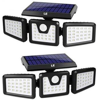 LE Solar Motion Sensor Lights 1000LM