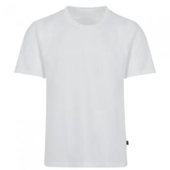 Herren‑T-Shirt TRIGEMA Piqué – 100 % Baumwolle, Basic, Weiß