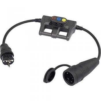 Adattatore Voltcraft DLA-1L Spina di sicurezza 16A