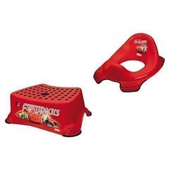 WC‑Aufsatz & Tritthocker Kinderwelt Disney Cars – 2er Set