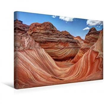 Luxus Welle 45 × 30 cm Textilkunst