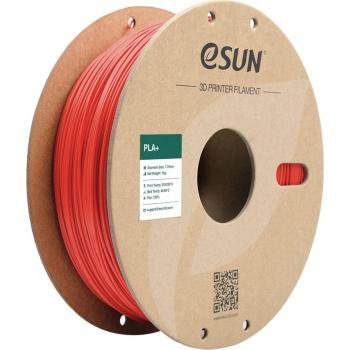 ESUN PLA+ Röd Plasttråd, 1,75 mm / 1000 g