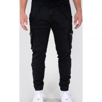 Alpha Industries Herren Cargohose Combat Schwarz 34