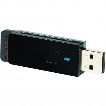 Wireless USB Adapter Netgear WNA3100-100PES 300 Mbps – Nero