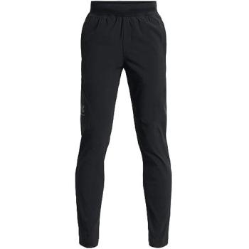Calça Pantalon Infantil UA Unstoppável Tapered Preto