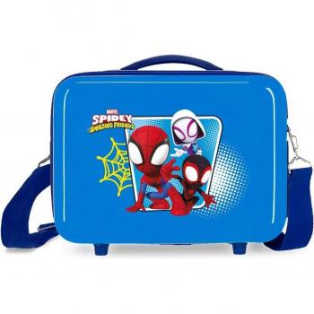 Neceser Spidey Team Up Azul Adaptable