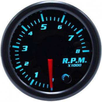 Universal 52mm Car Tachometer 0-8000 RPM with LED Lighting