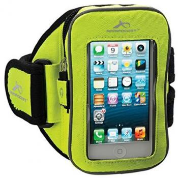 Armpocket Deporte i-25 pulsera amarilla para Xperia Z3 compacto