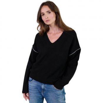 Pull noir femme Sanny Le Temps des cerises