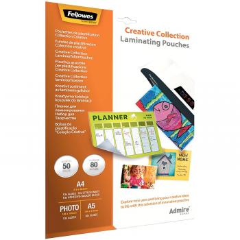 Fellowes Laminierfolie Admire Creative Collection A4/A5