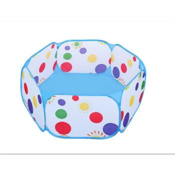 Foldable Baby Ball Pool with Basketball Hoop and Teepee