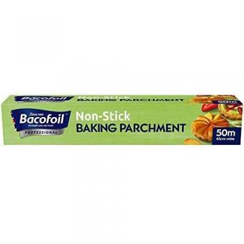 Baco Oven-Baking Parchment 45cm Width, 6 Rolls of 50m Each