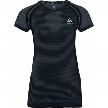 Odlo Damen Ceramicool Pro BL Top – Crew‑Neck, schwarz-grau, L