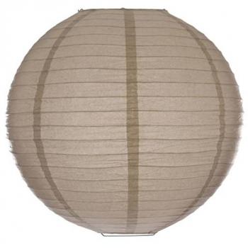 Lanterne en Papier Taupe Atmosphera