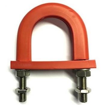 Light Duty Anti-Vibration Rubber Lined U-Bolt 43 mm ID