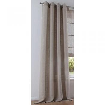 Heine Home Unisex Dekoschal Semi-Transparent Ivoorkleur 225x135 cm