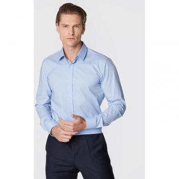 Extra Slim Fit Blaues Hugo-Shirt Elisha02 – 50479396