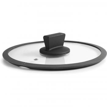 Lacor 32 cm Glazen Batterijklep Titanium Pro