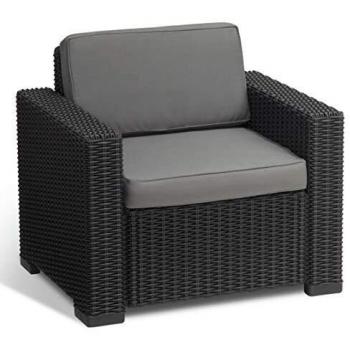Poltrona da Esterno Allibert California Graphite