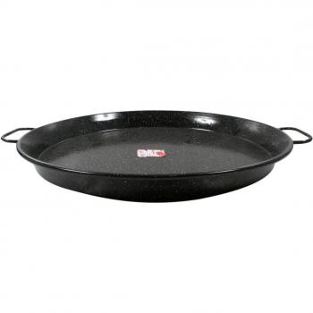 PAELLERA VALENCIANA JASPEADA  55cm 16 Raciones ACERO VITRIFICADO