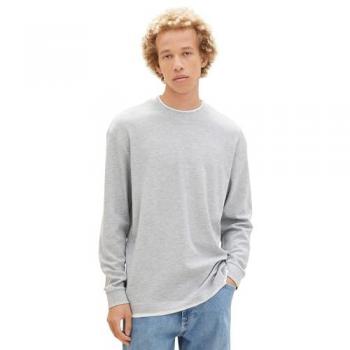 TOM TAILOR Denim 2-in-1 Shirt mit Rundhalsausschnitt