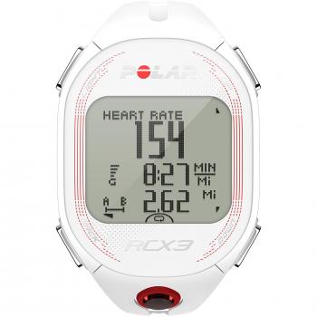 Women's Polar RCX3 Sport Band – White