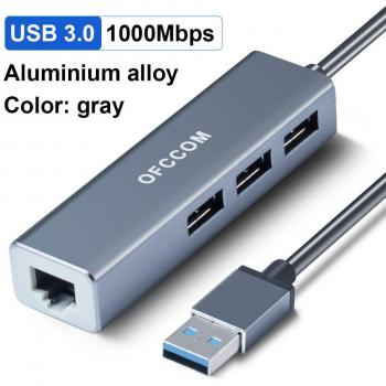 OFCCOM USB 3.0 to RJ45 Ethernet Adapter